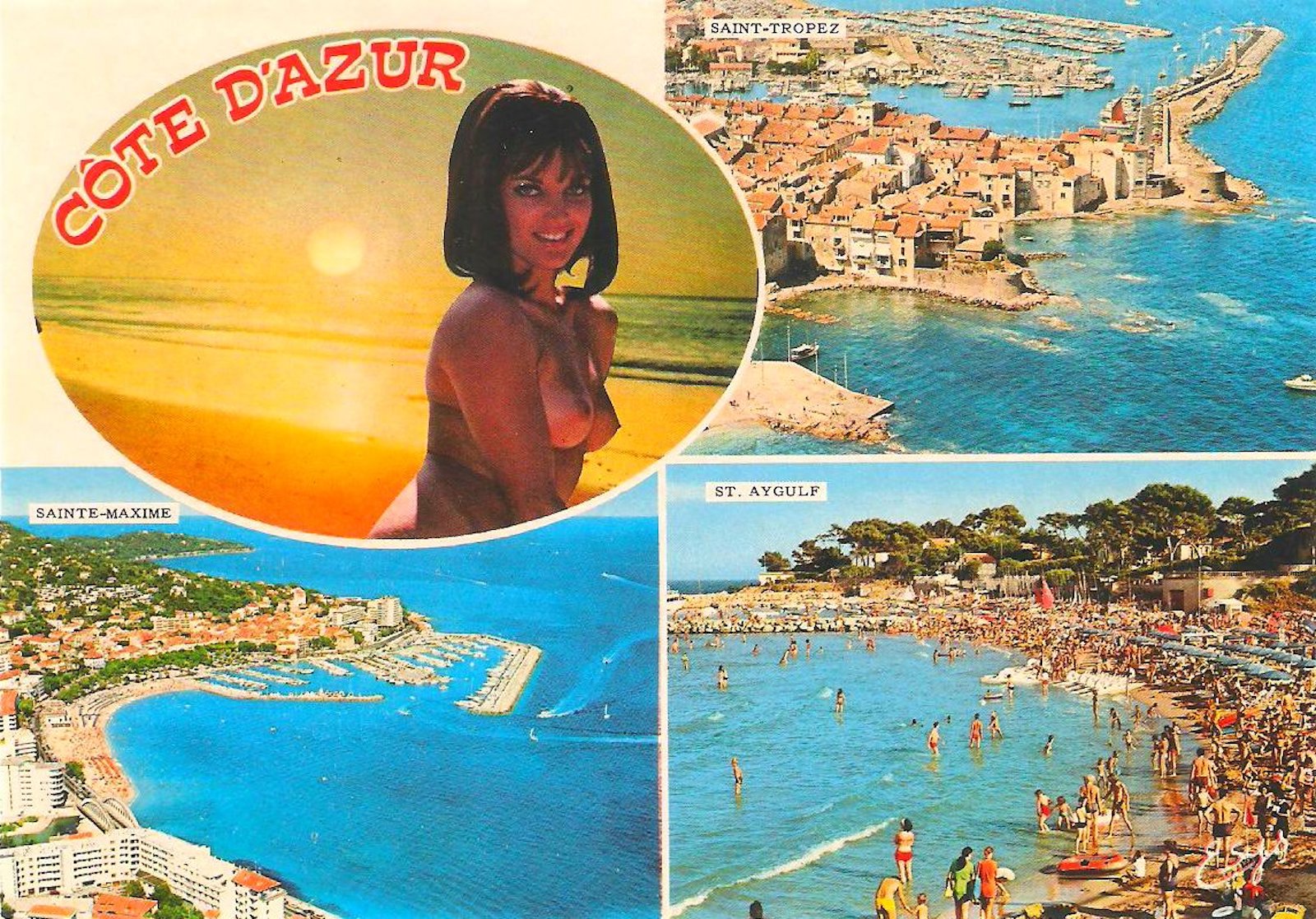 Gout Kitsch Et Humour Ole Ole Quand La Carte Postale Coquine Etait Reine Les Hardis