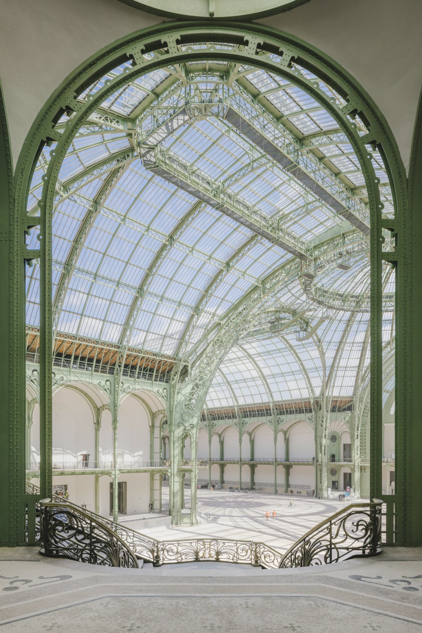 La Nef pendant les travaux © Laurent Kronental pour Chatillon Architectes 2024, GrandPalais