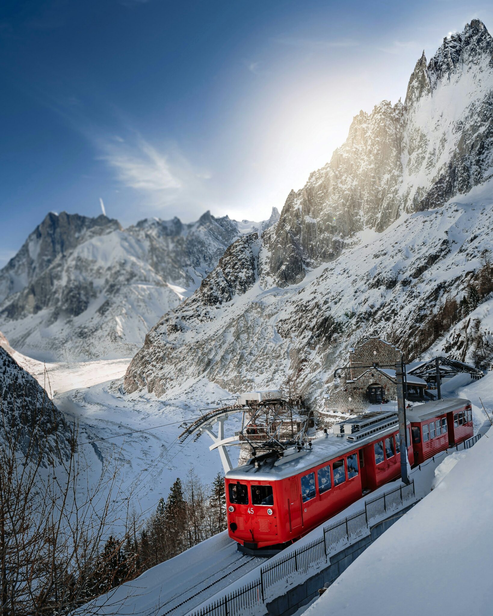 Chamonix sous la neige © Gregory Dalleau