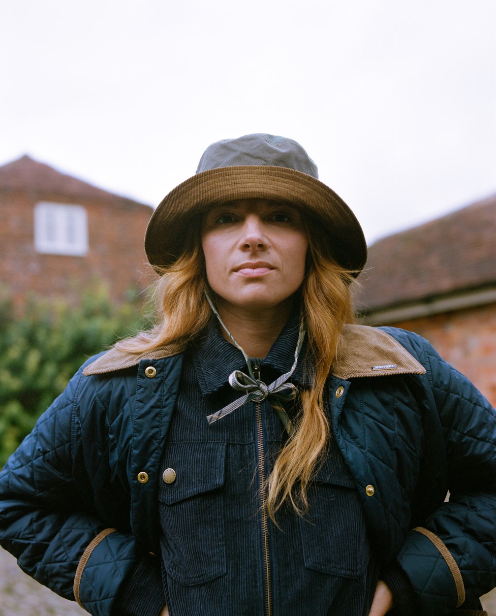 Zoe wears Barbour Cropped Liddesdale RRP £169, Barbour Brackley Wax Hat RRP £39.95 Available at Barbour.com