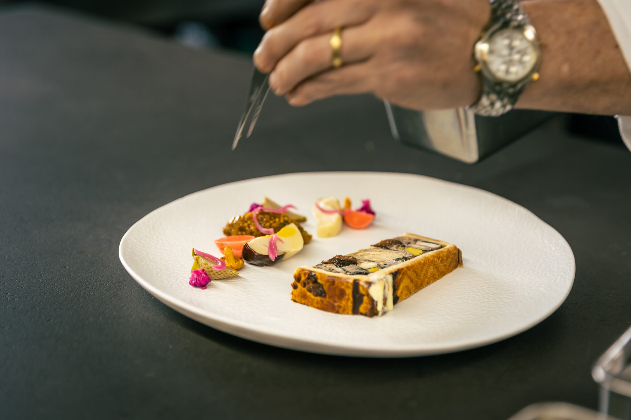 Pâté en croute du chef Rodolphe Regnault